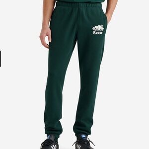 ROOTS Forest Green Original Sweatpants